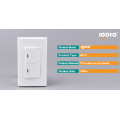 Igoto B513 Interruptor táctil de 2 luces de pared para Smart Home System